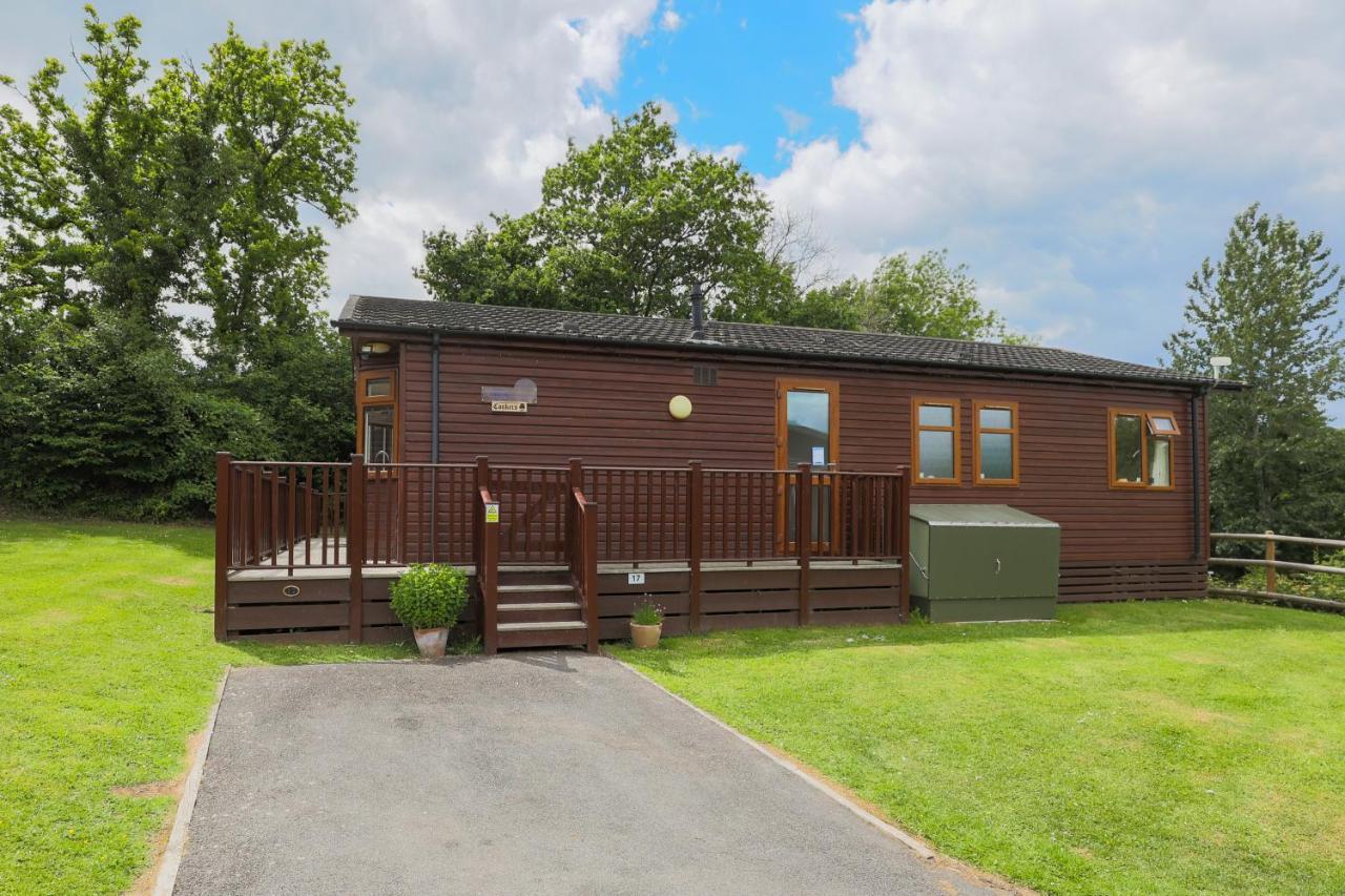 Conkers Lodge For 6 With Hot Tub & Secluded Decking - Spa Resort In Devon Chudleigh Dış mekan fotoğraf